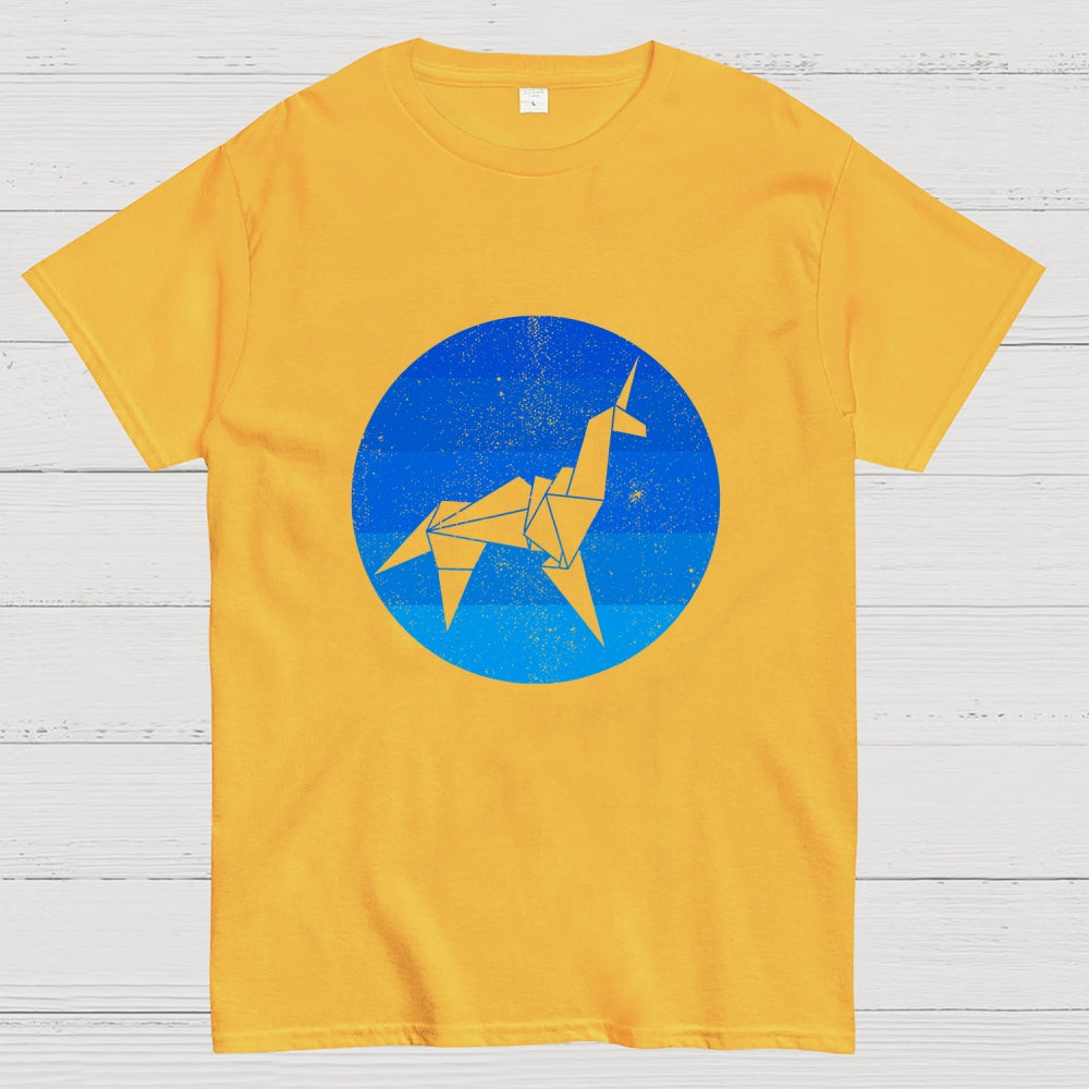 Origami Unicorn  T-Shirt