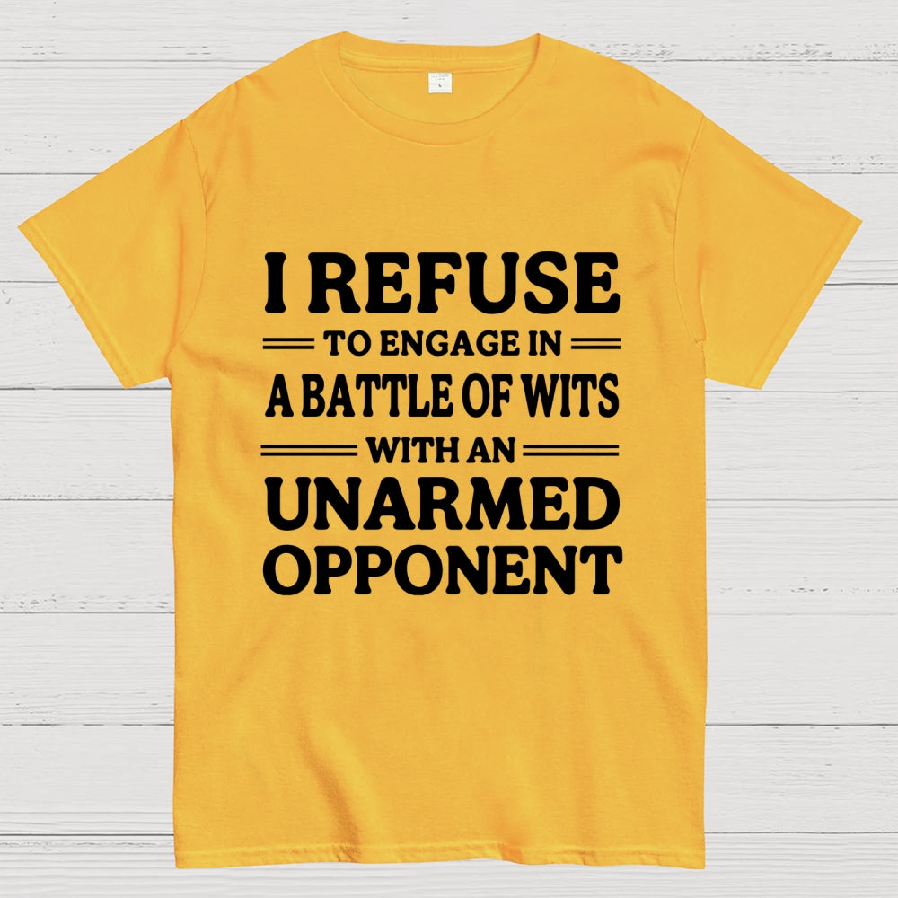 Unarmed Opponent  T-Shirt