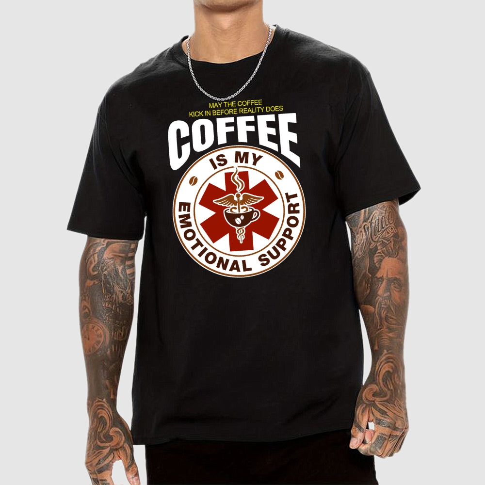 Coffee Is My Emotional  T-Shirt