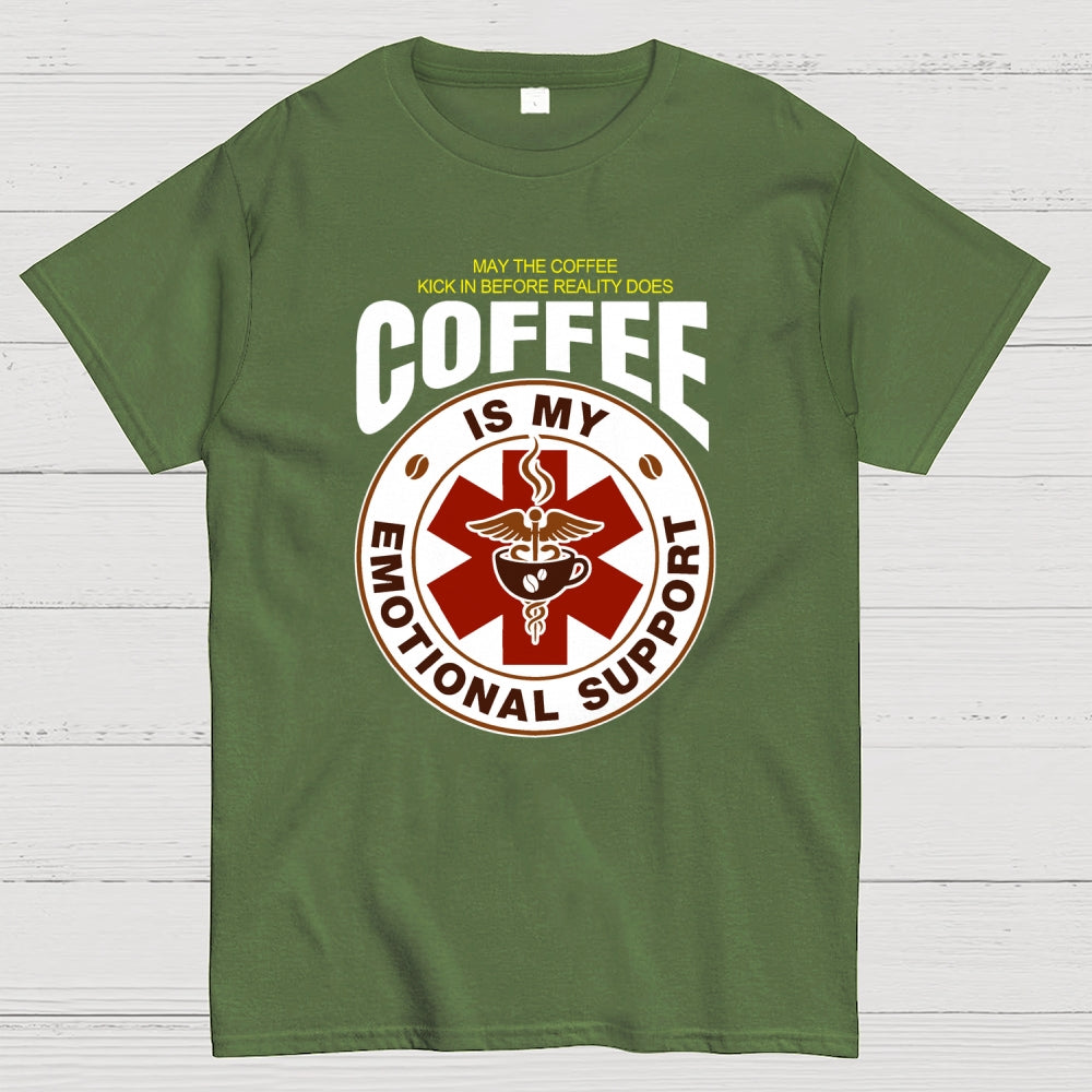 Coffee Is My Emotional  T-Shirt