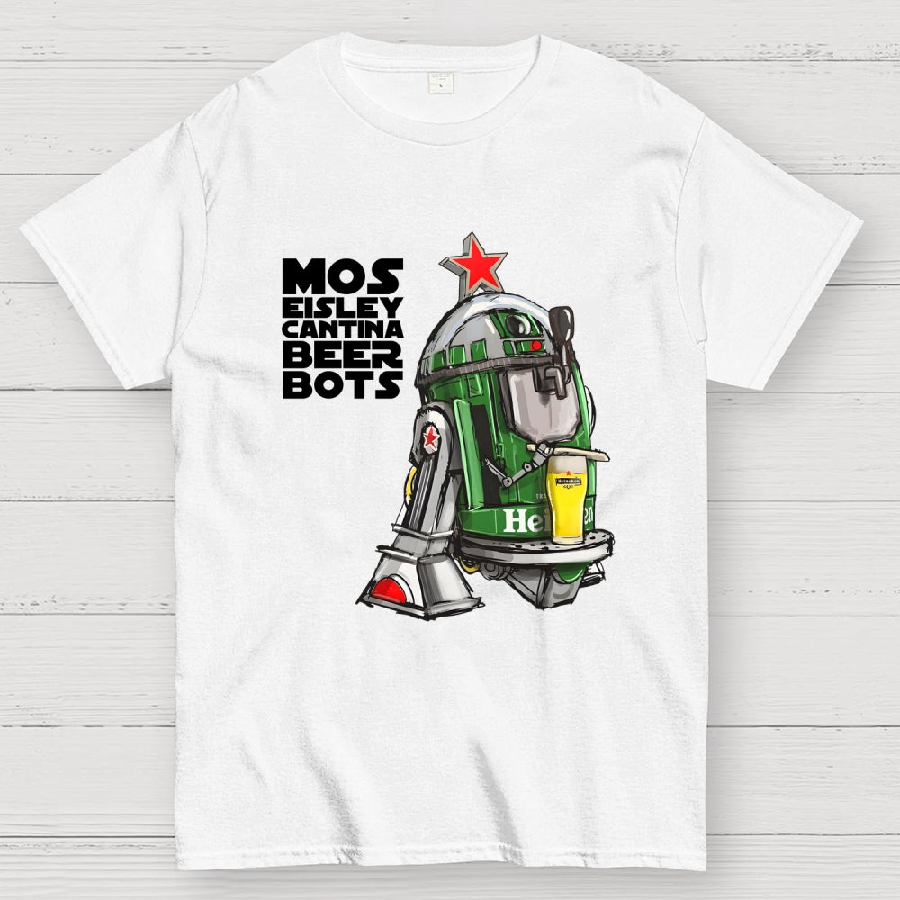 Star Droids Beer Funny  T-Shirt