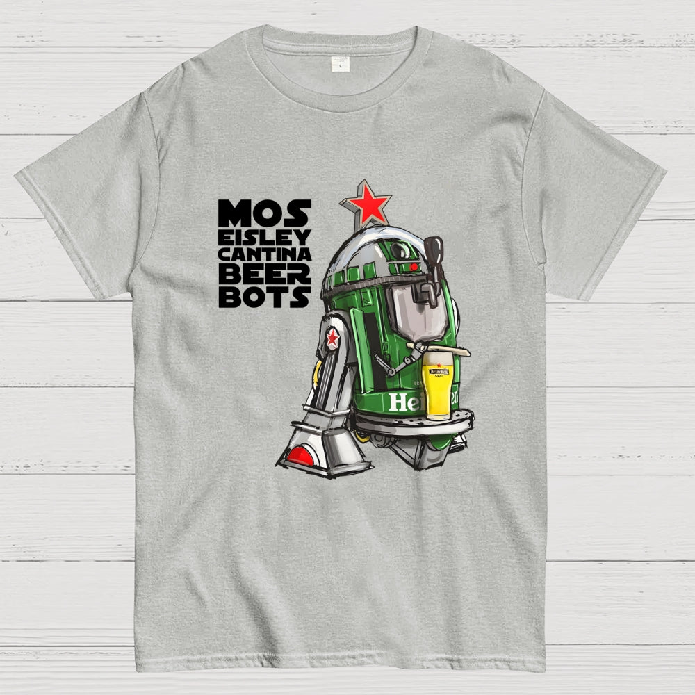 Star Droids Beer Funny  T-Shirt