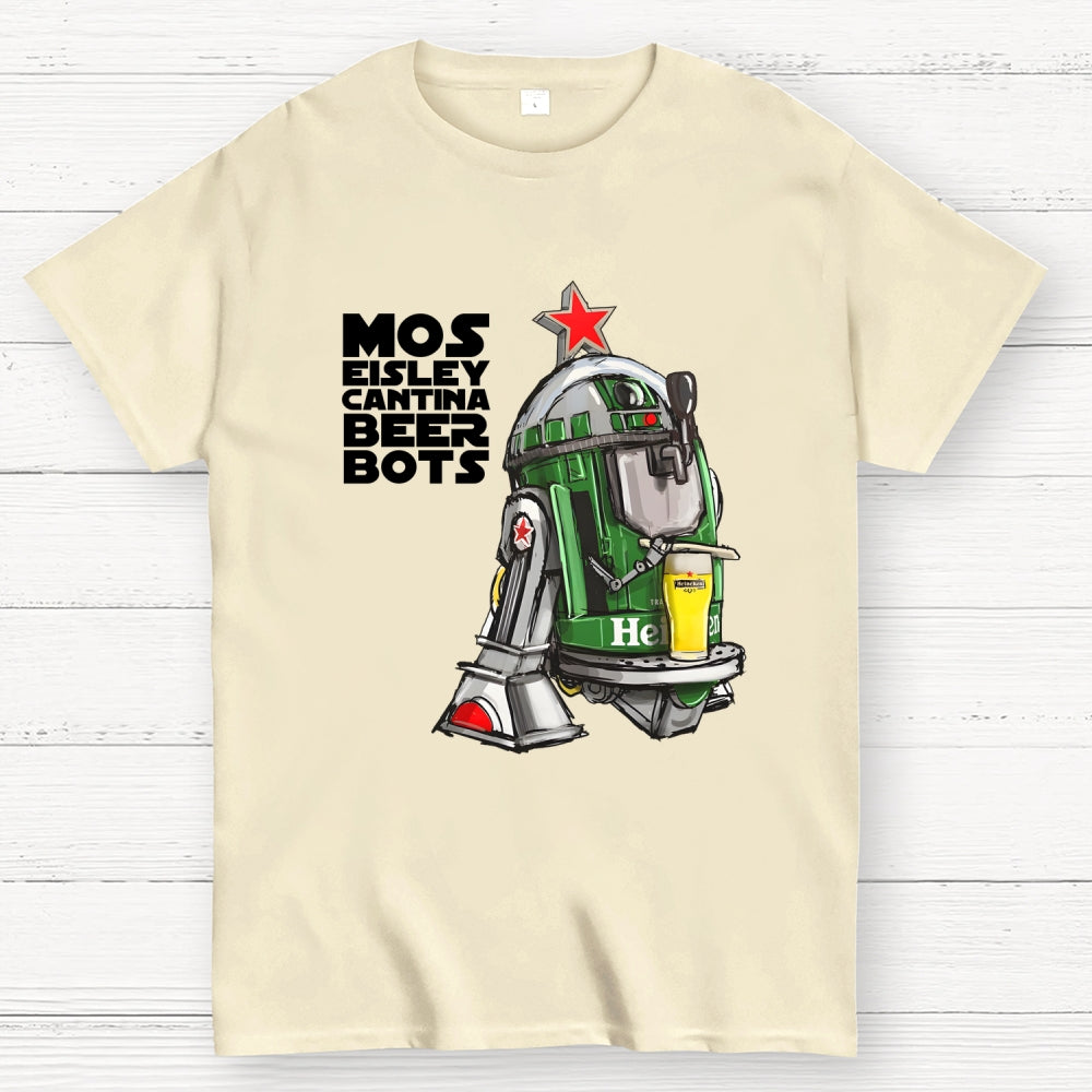 Star Droids Beer Funny  T-Shirt