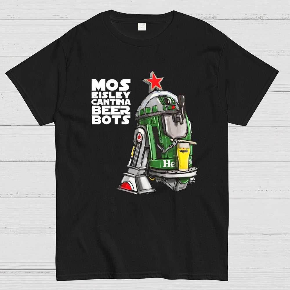 Star Droids Beer Funny  T-Shirt