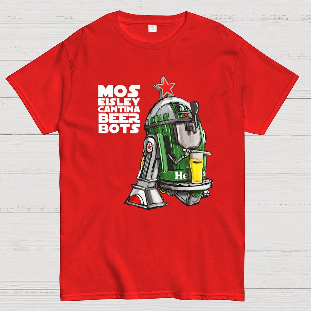 Star Droids Beer Funny  T-Shirt