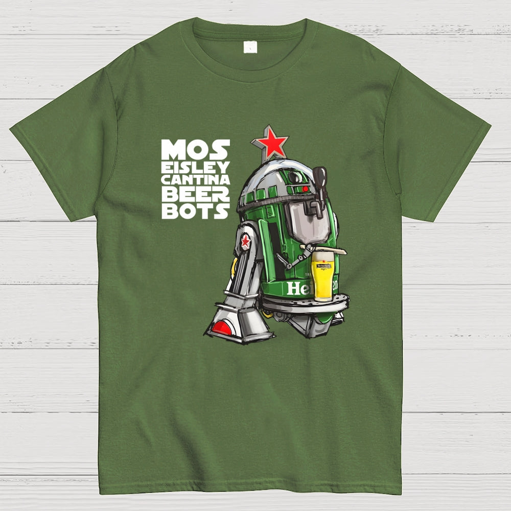 Star Droids Beer Funny  T-Shirt