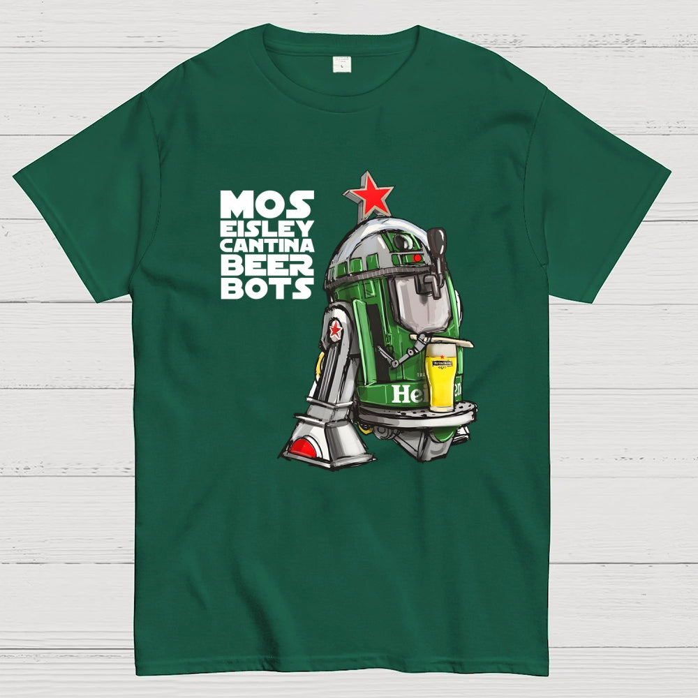 Star Droids Beer Funny  T-Shirt