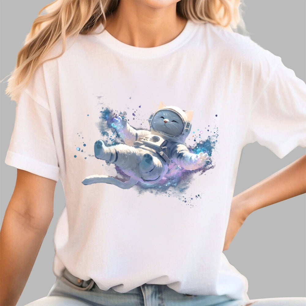 Astronaut Cat  T-Shirt
