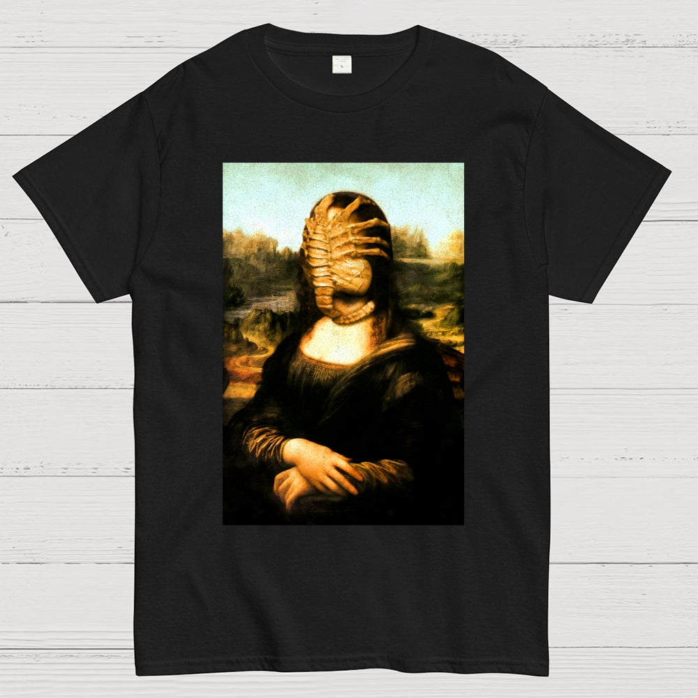 A sci-fi version of the Mona Lisa's smile  T-Shirt