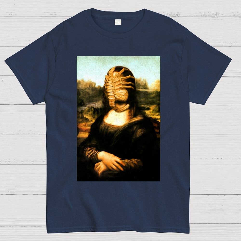 A sci-fi version of the Mona Lisa's smile  T-Shirt