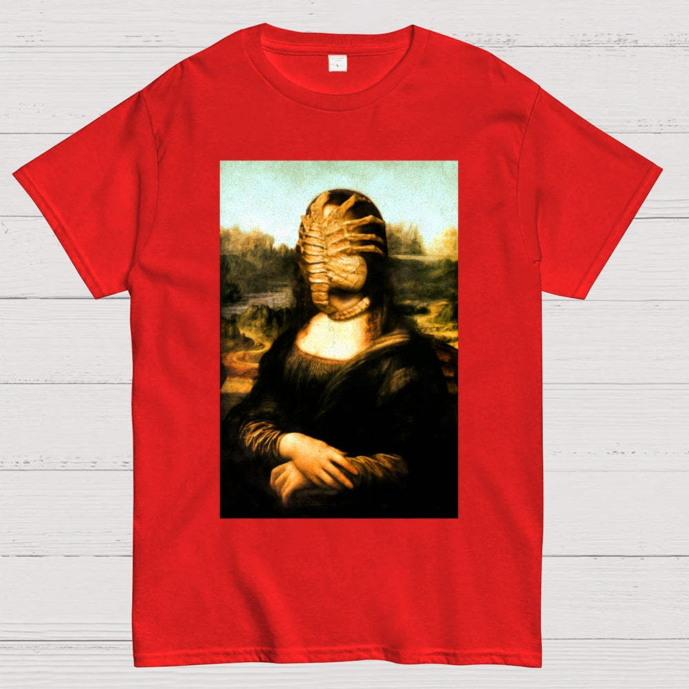 A sci-fi version of the Mona Lisa's smile  T-Shirt