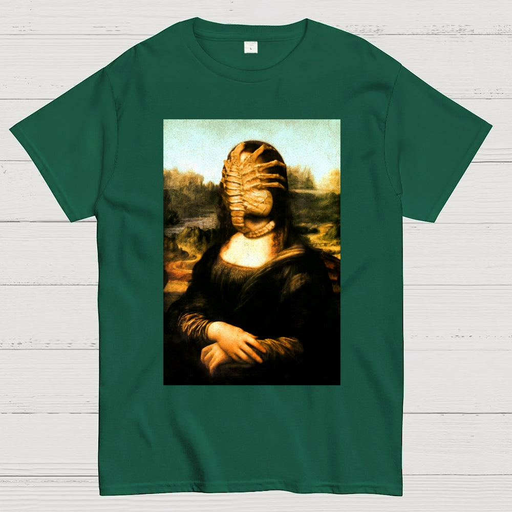 A sci-fi version of the Mona Lisa's smile  T-Shirt
