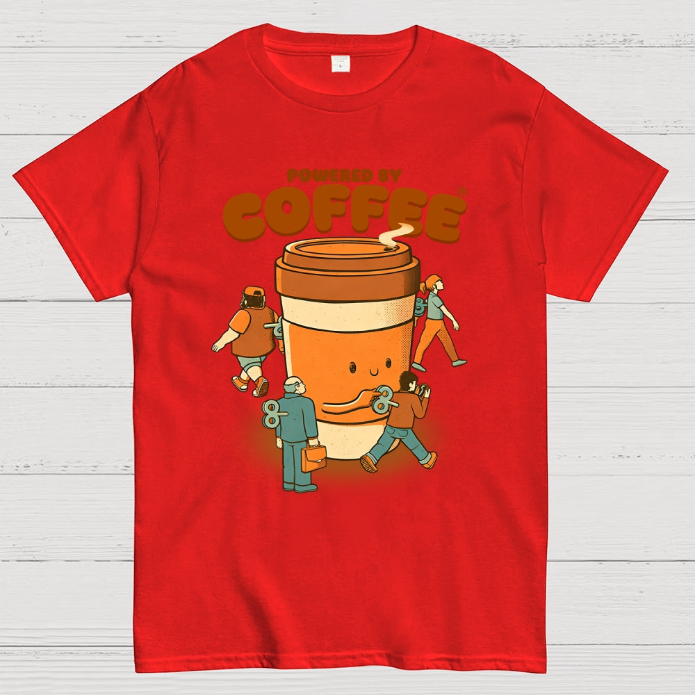 I'm Powered By Coffee  T-Shirt