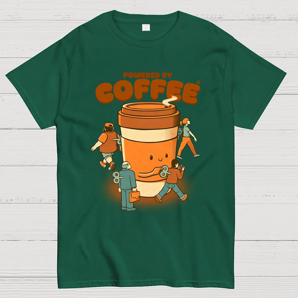 I'm Powered By Coffee  T-Shirt
