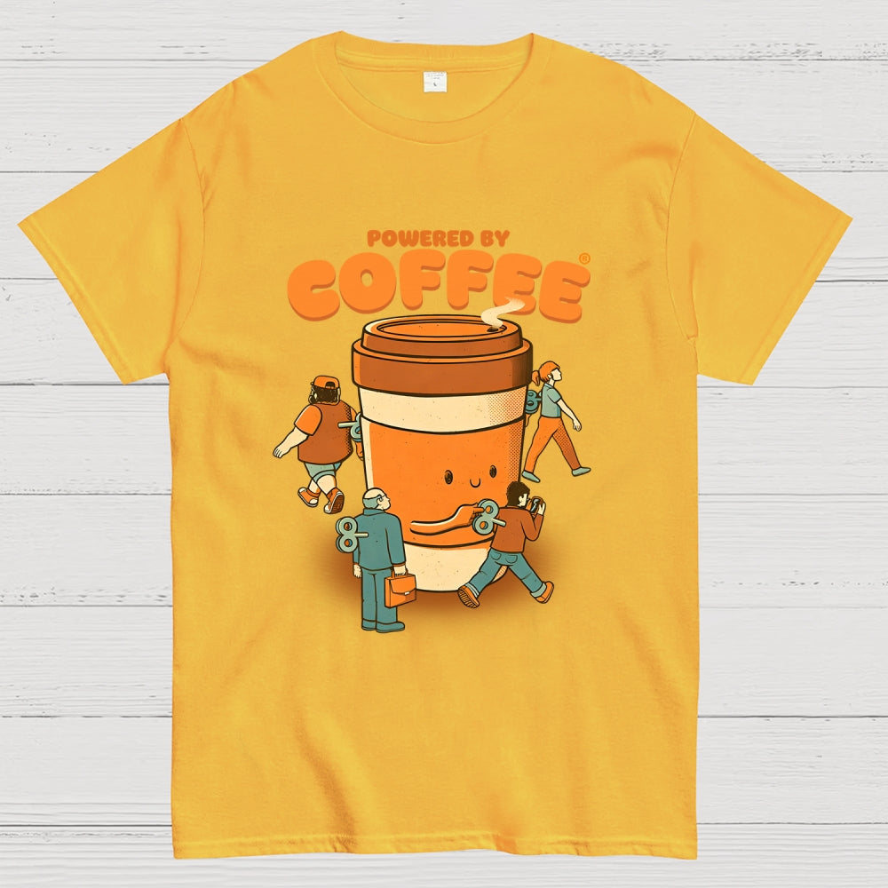 I'm Powered By Coffee  T-Shirt