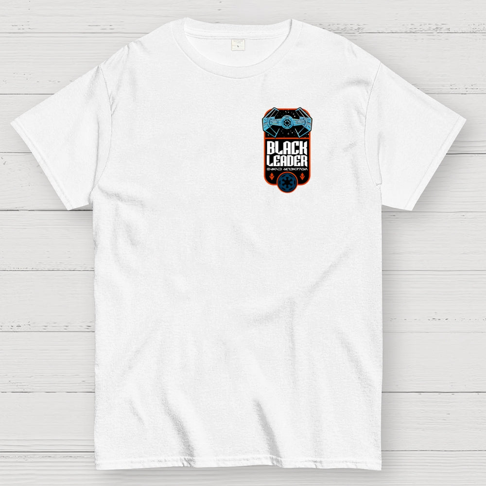 Black Squadron Front And Back Printing  T-Shirt
