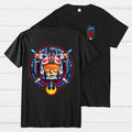 Red Five Front And Back Printing  T-Shirt