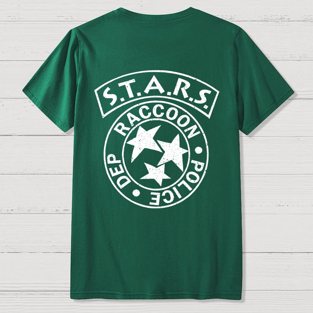 Stars Training Academy Front And Back Printing  T-Shirt