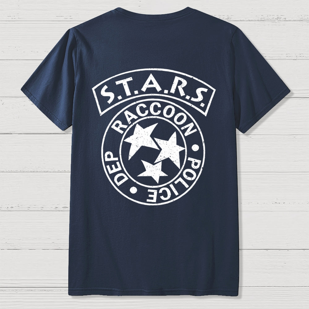 Stars Training Academy Front And Back Printing  T-Shirt