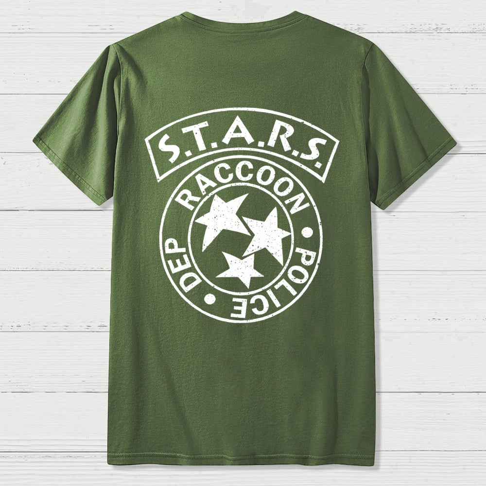Stars Training Academy Front And Back Printing  T-Shirt