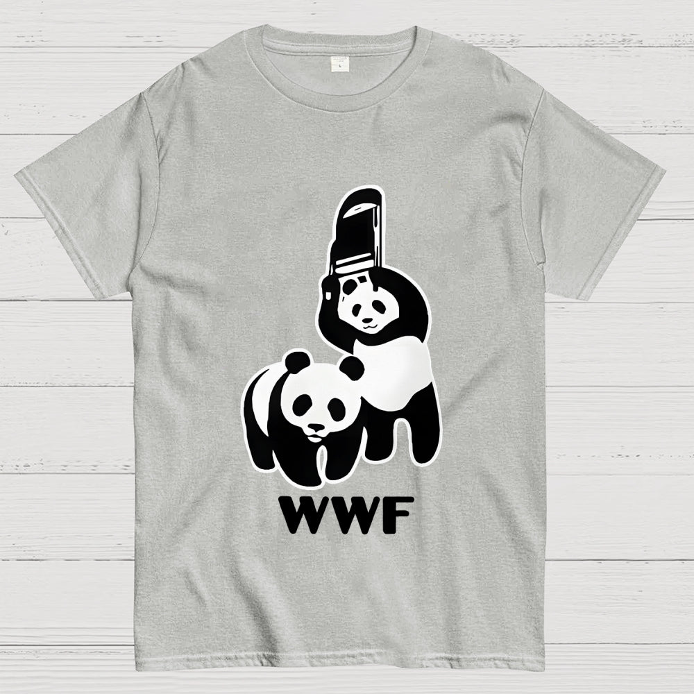 WWF Panda Funny  T-Shirt