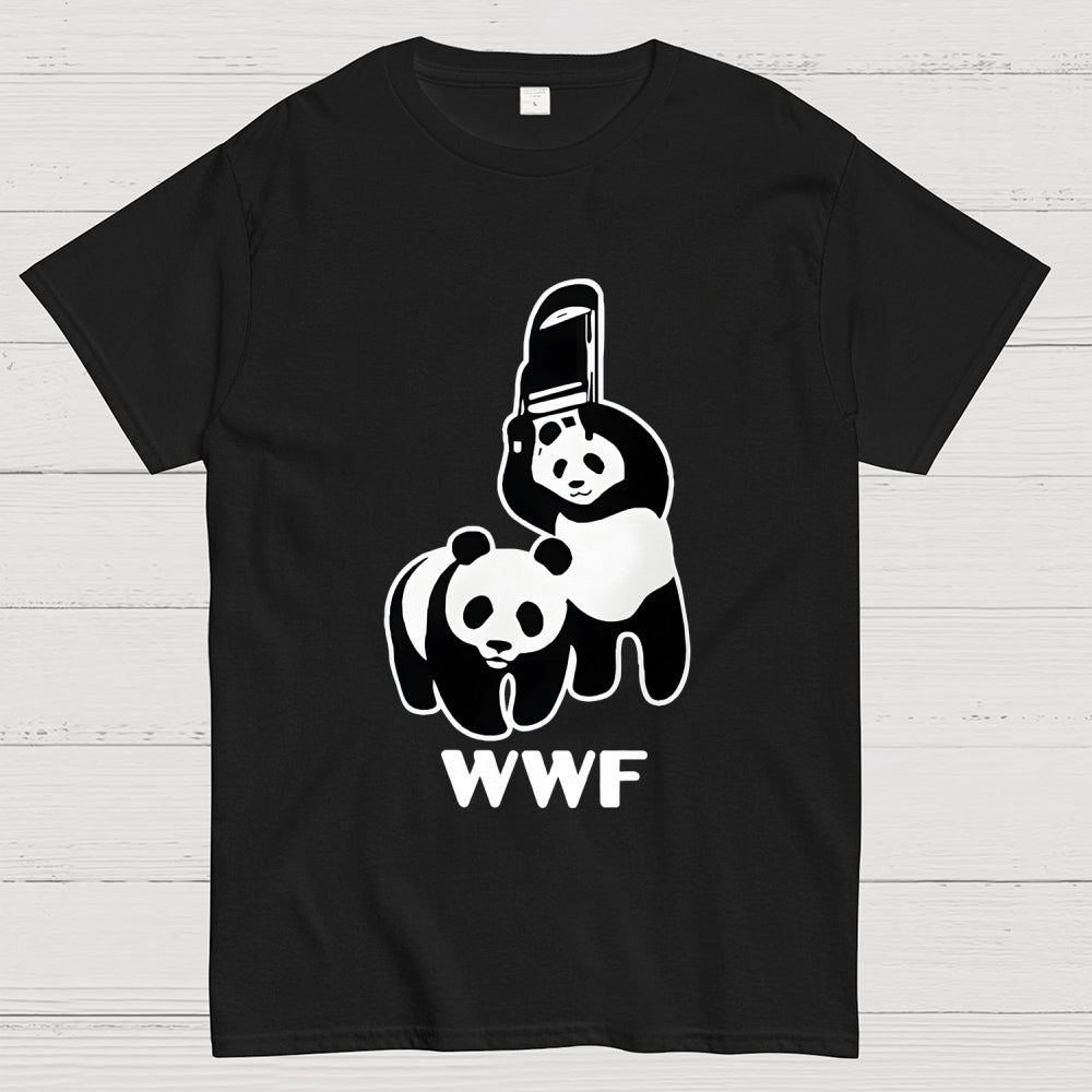 WWF Panda Funny  T-Shirt