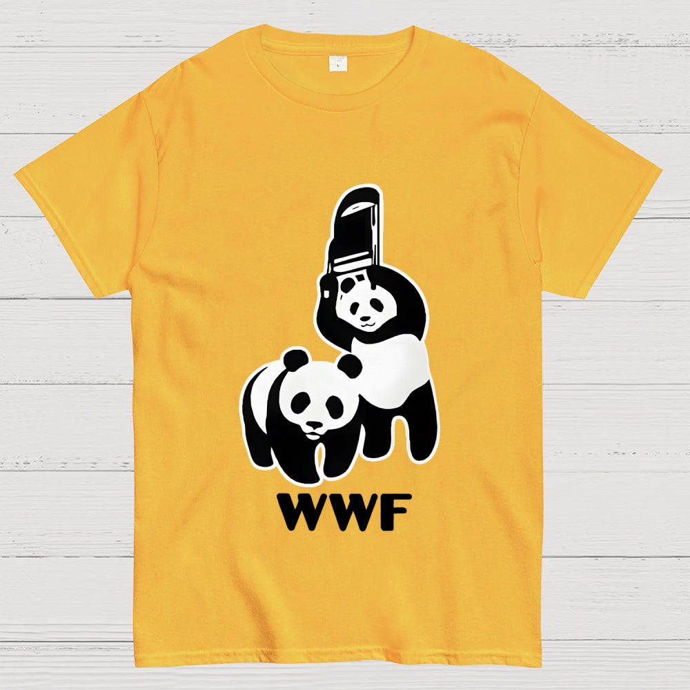 WWF Panda Funny  T-Shirt