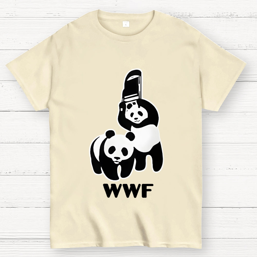 WWF Panda Funny  T-Shirt