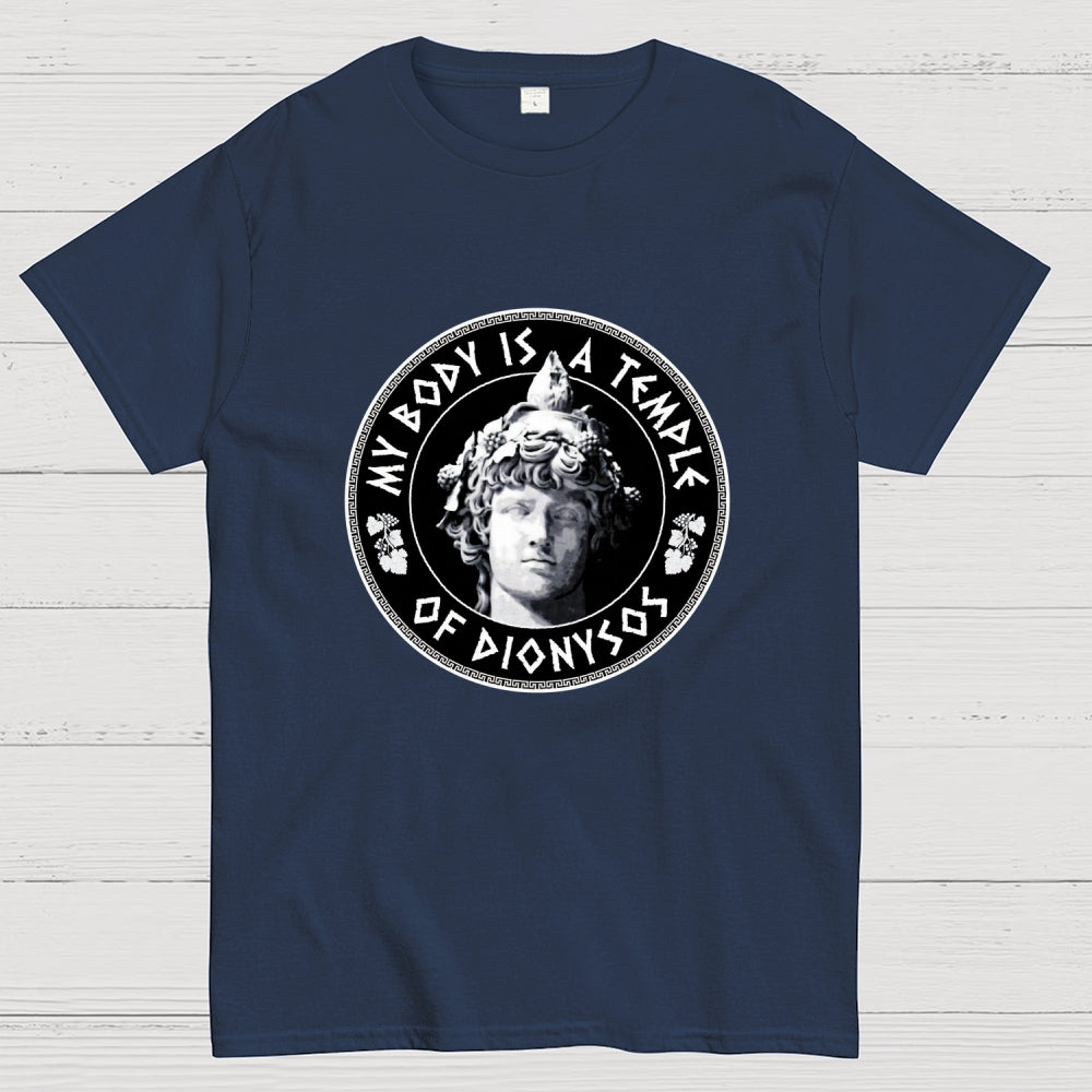 My Body Is A Temple Of Dionysos  T-Shirt
