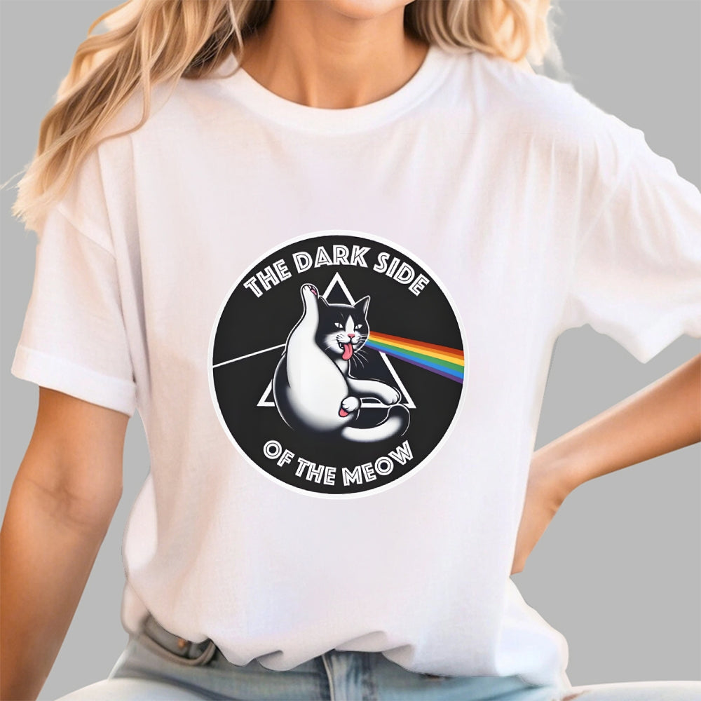 Dark Side Of The Meow  T-Shirt