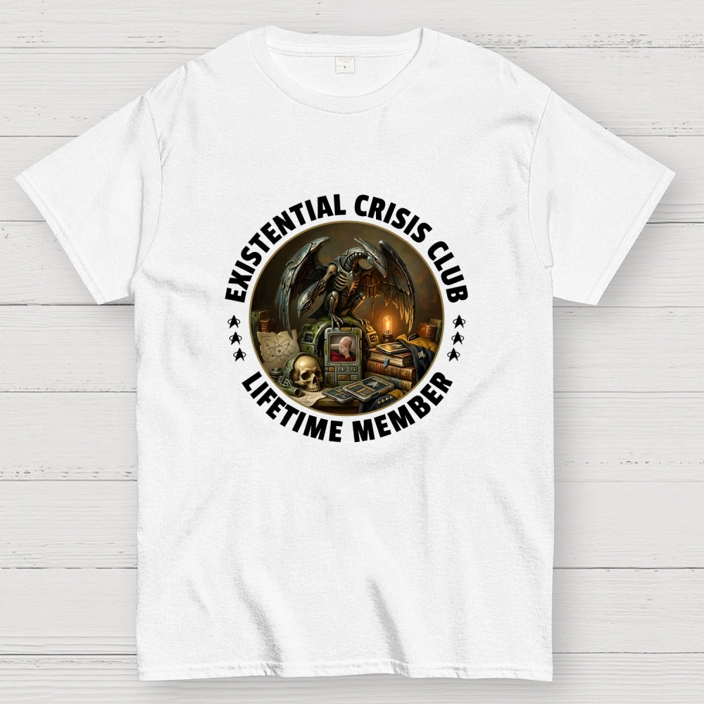 Existential Crisis Club  Lifetime Member Art Print.  T-Shirt