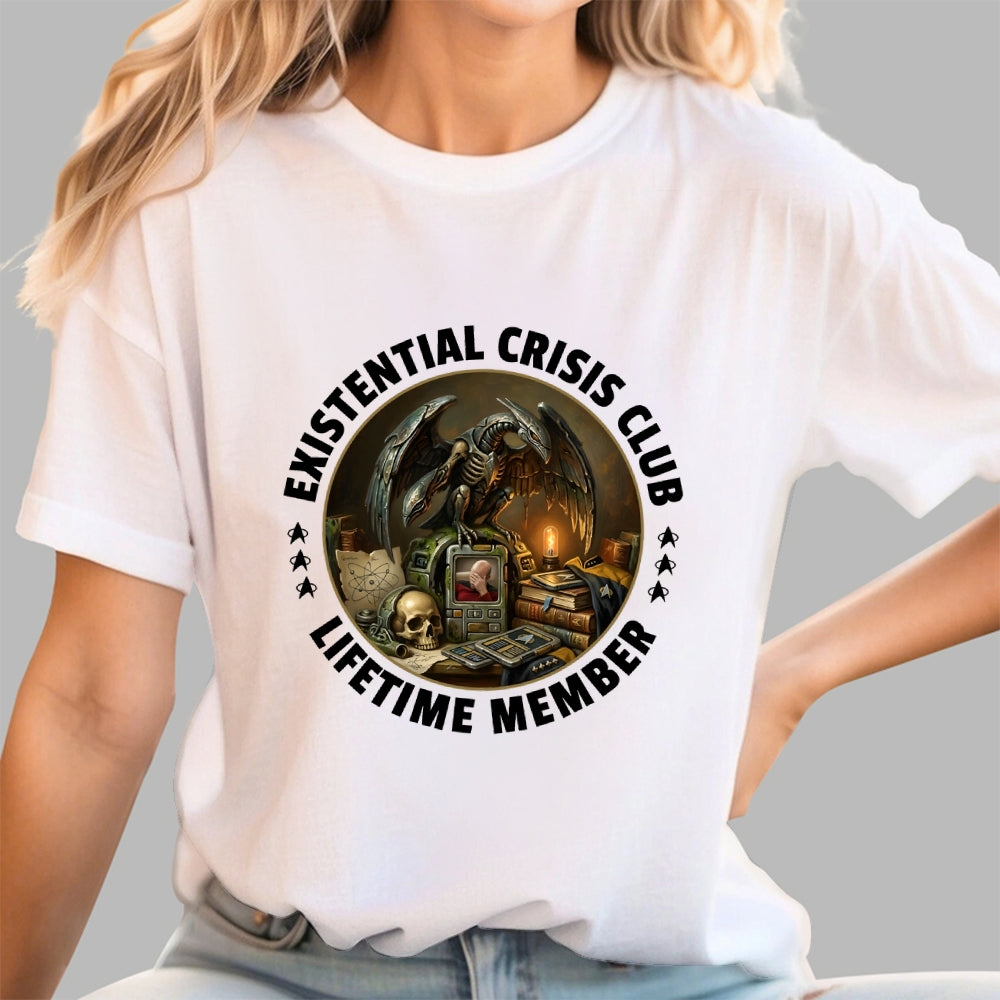 Existential Crisis Club  Lifetime Member Art Print.  T-Shirt