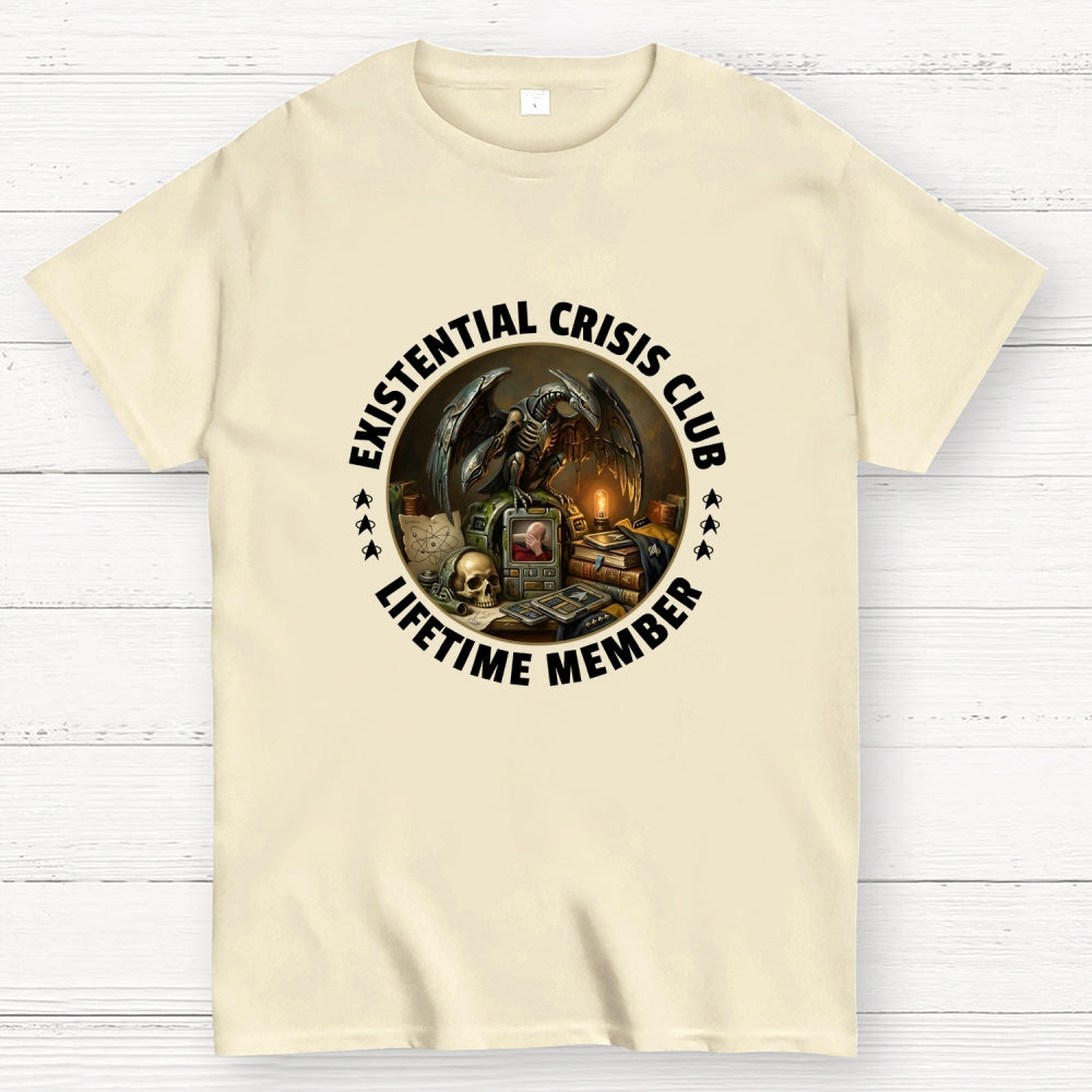 Existential Crisis Club  Lifetime Member Art Print.  T-Shirt