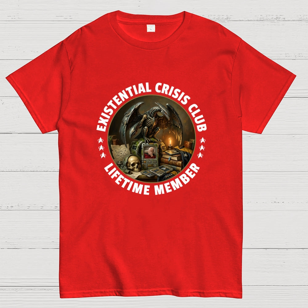 Existential Crisis Club  Lifetime Member Art Print.  T-Shirt