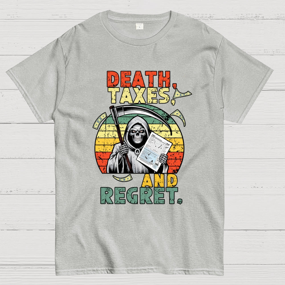 Tax Day  Funny Grim Reaper  T-Shirt