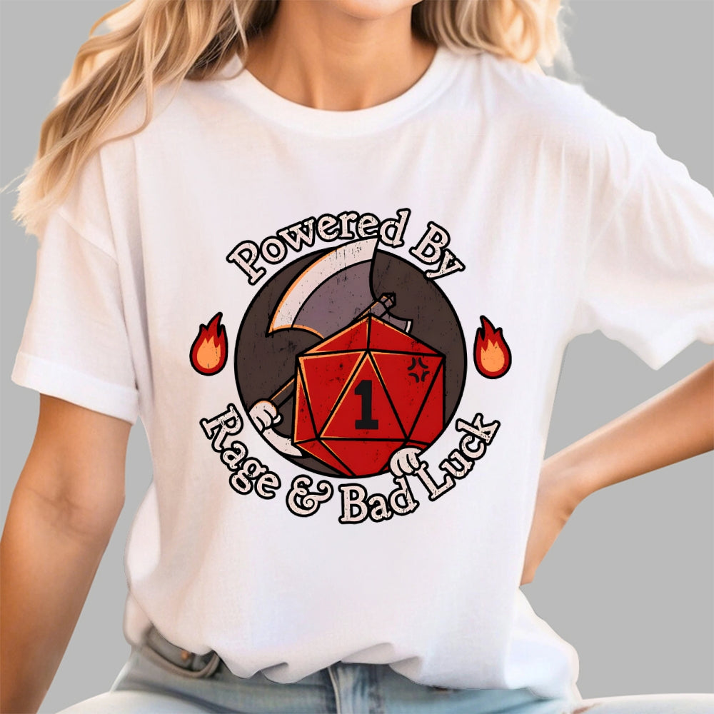 Rage And Bad Luck  T-Shirt