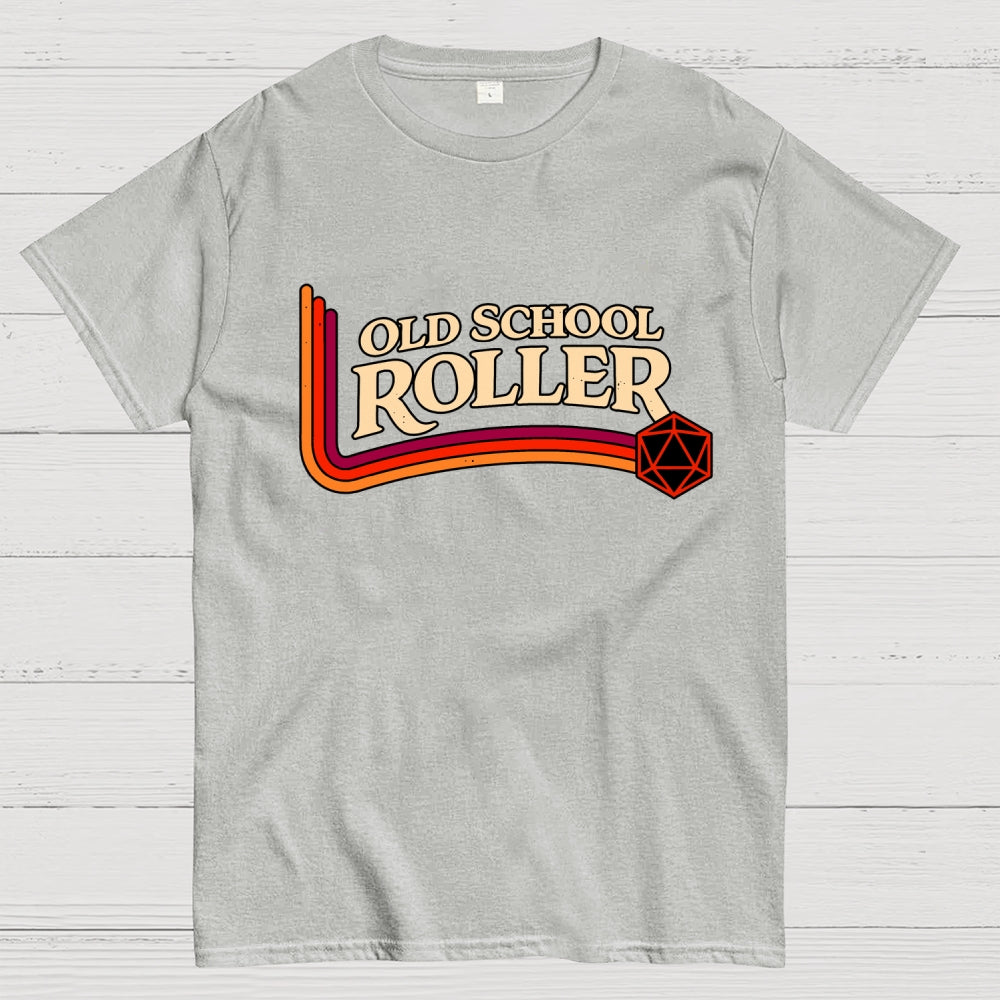 Old School Roller Retro RPG Dice  T-Shirt