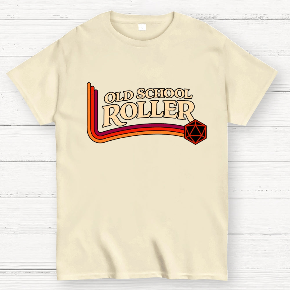 Old School Roller Retro RPG Dice  T-Shirt
