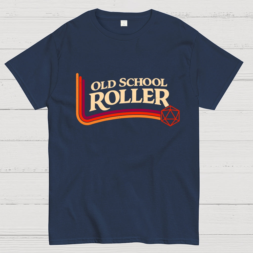 Old School Roller Retro RPG Dice  T-Shirt
