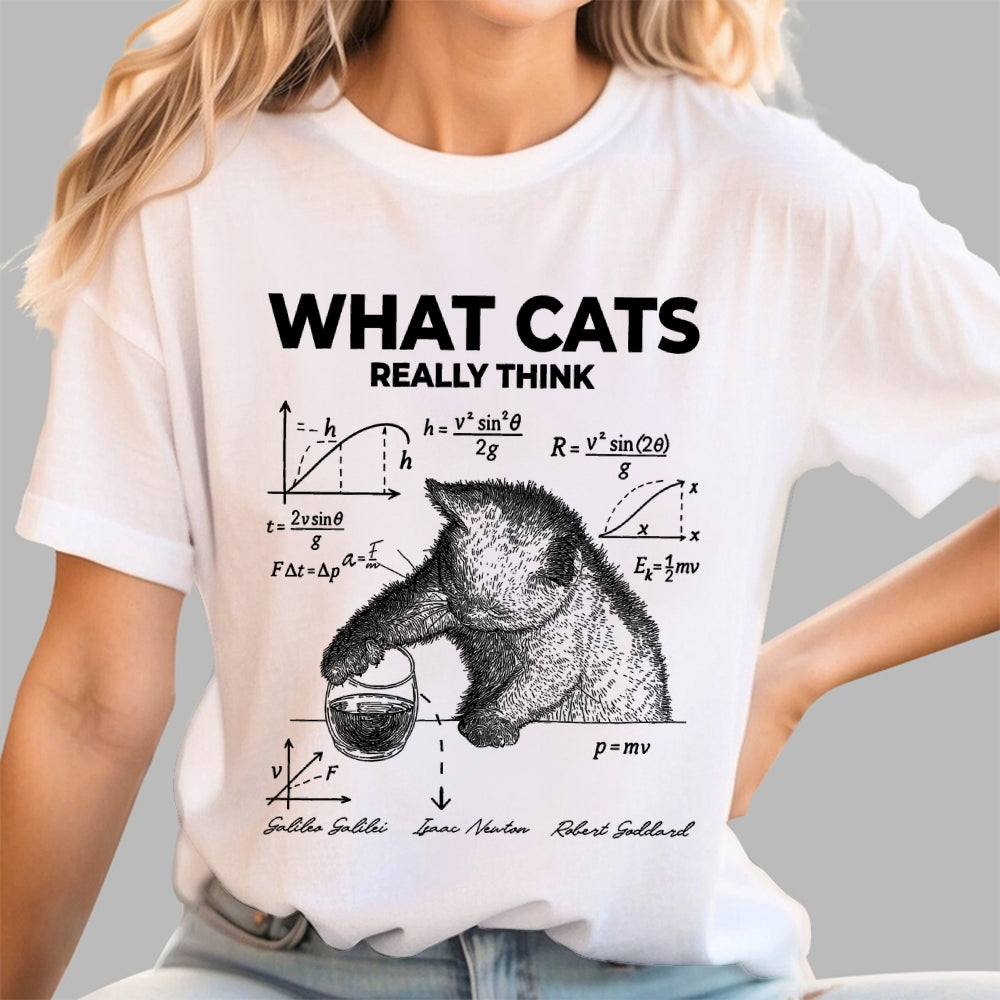What Cats Really Think  T-Shirt