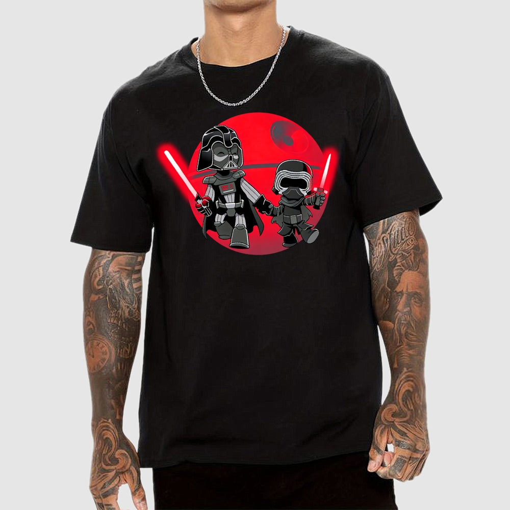 Galaxy Father and Son  T-Shirt