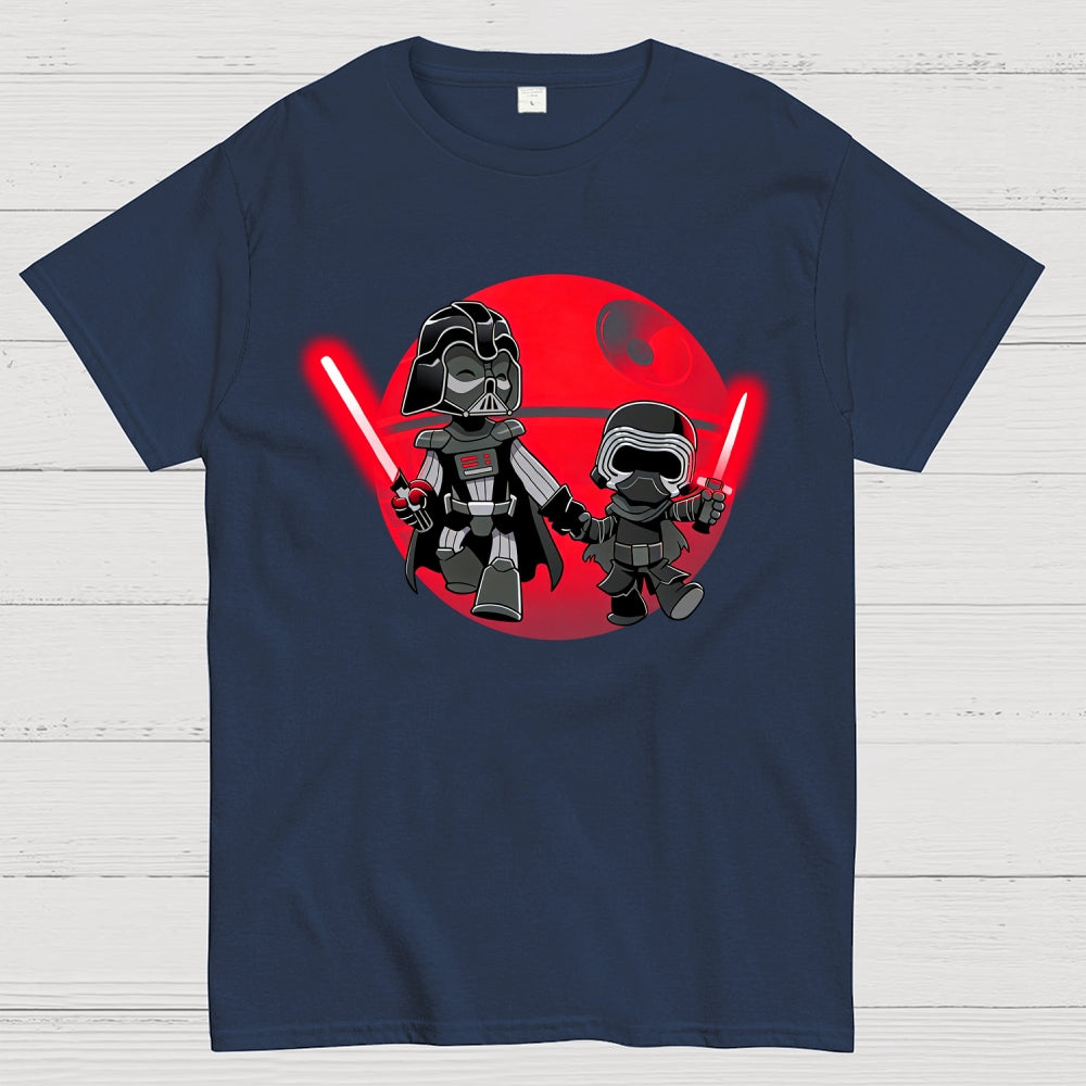 Galaxy Father and Son  T-Shirt