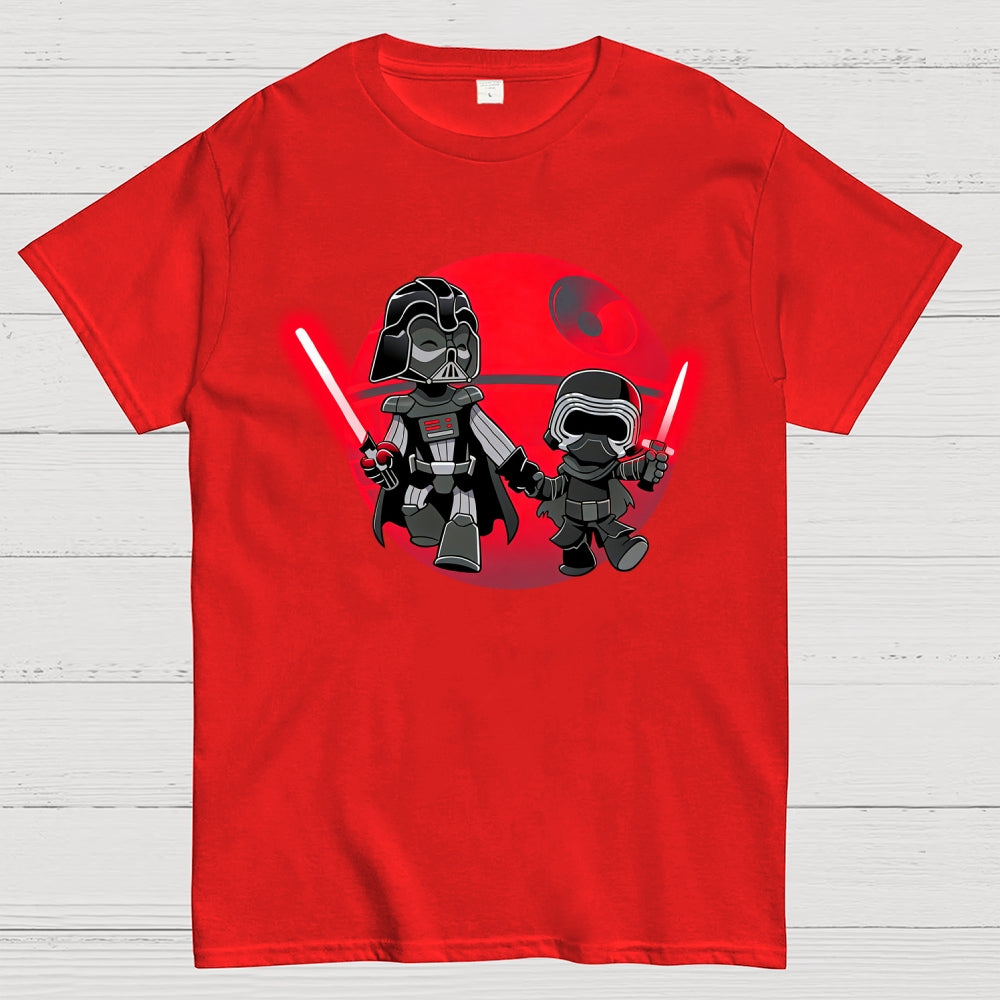 Galaxy Father and Son  T-Shirt