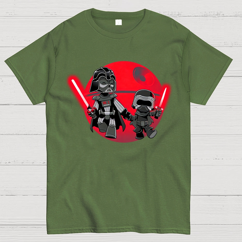 Galaxy Father and Son  T-Shirt