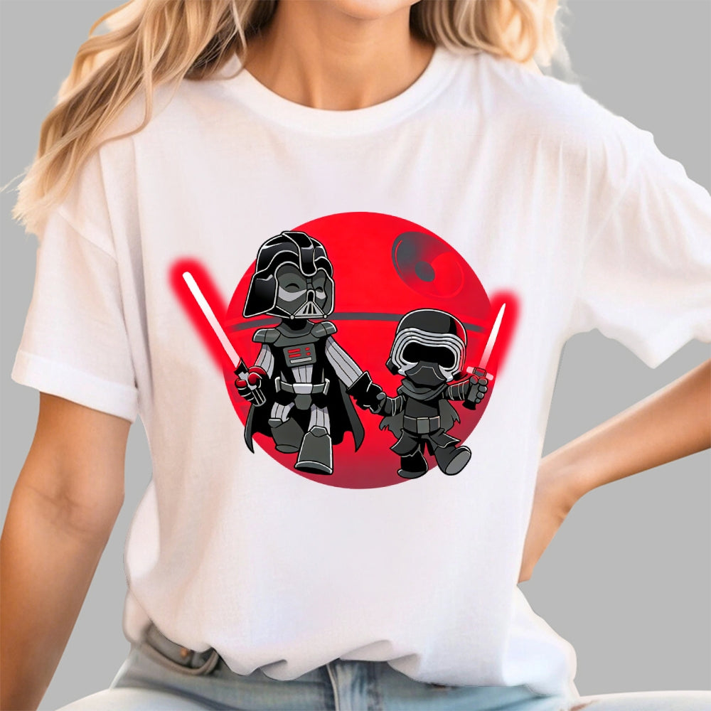 Galaxy Father and Son  T-Shirt