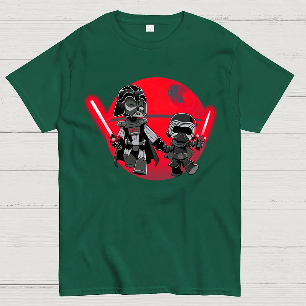 Galaxy Father and Son  T-Shirt