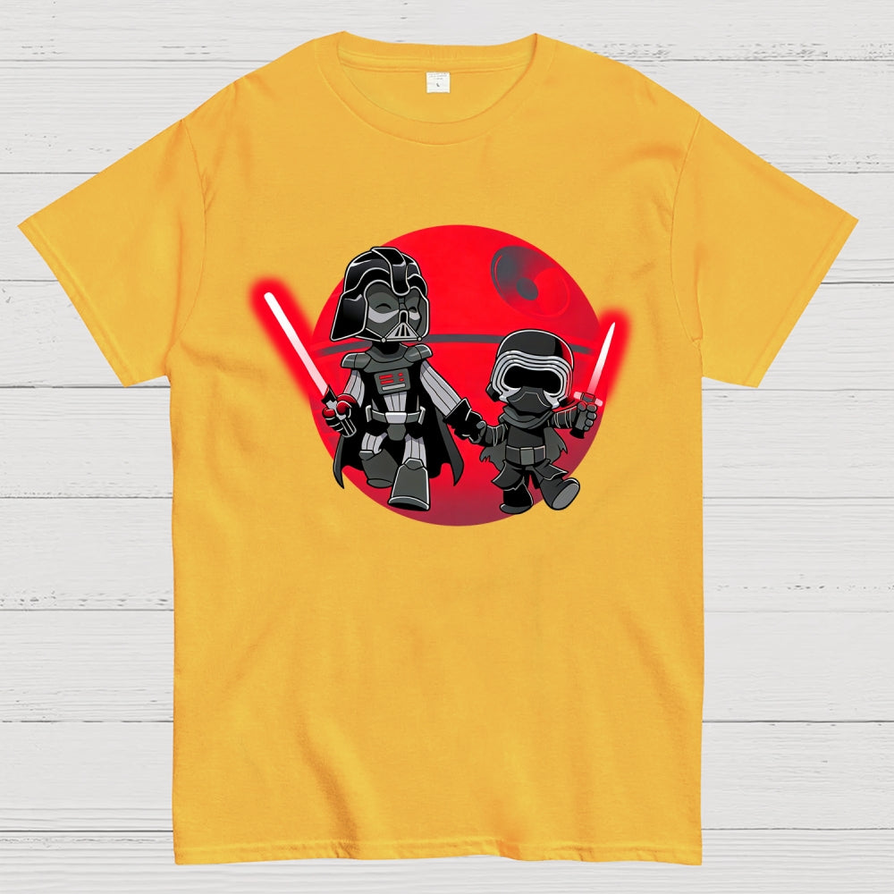 Galaxy Father and Son  T-Shirt