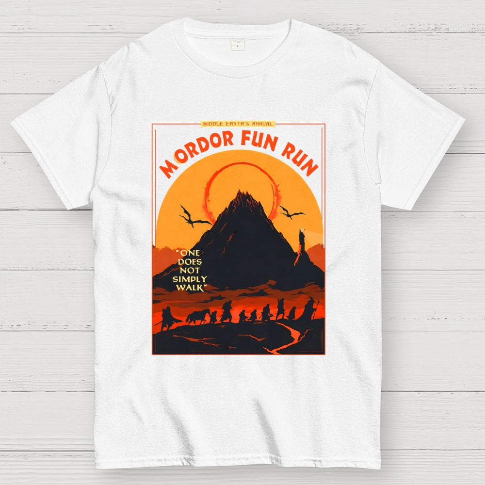 Middleearth's Annual Mordor Fun Run Sarcasm  T-Shirt