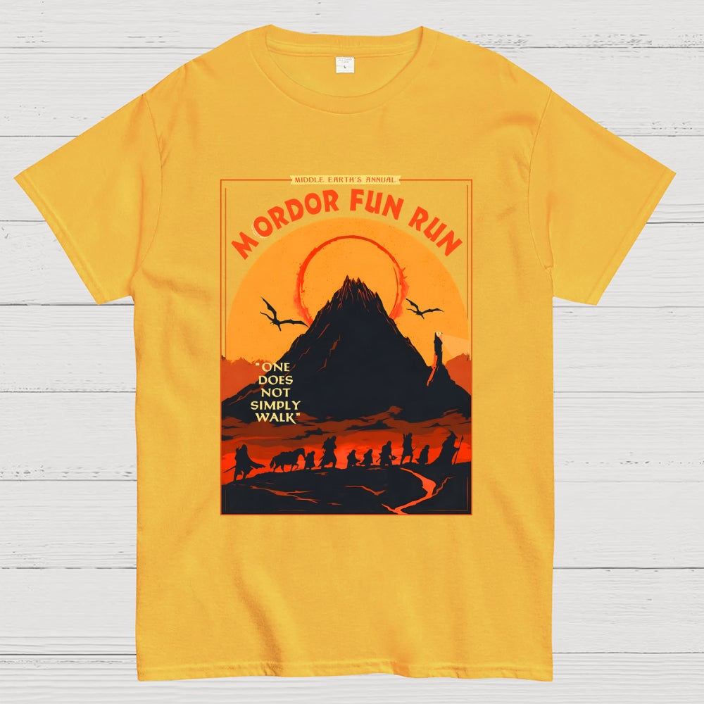 Middleearth's Annual Mordor Fun Run Sarcasm  T-Shirt
