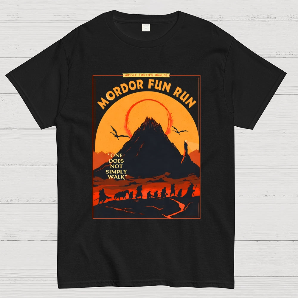 Middleearth's Annual Mordor Fun Run Sarcasm  T-Shirt